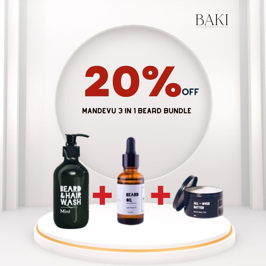 Mandevu 3 in 1 Beard Bundle