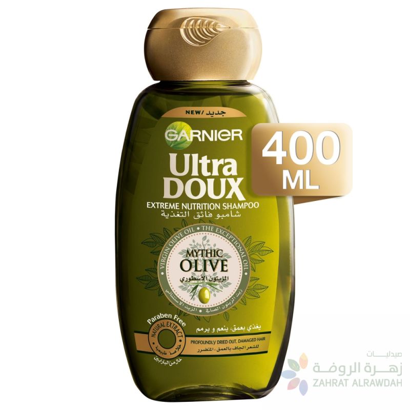 Garnier Ultra Doux Mythic Olive Replenishing Shampoo – 400 ml