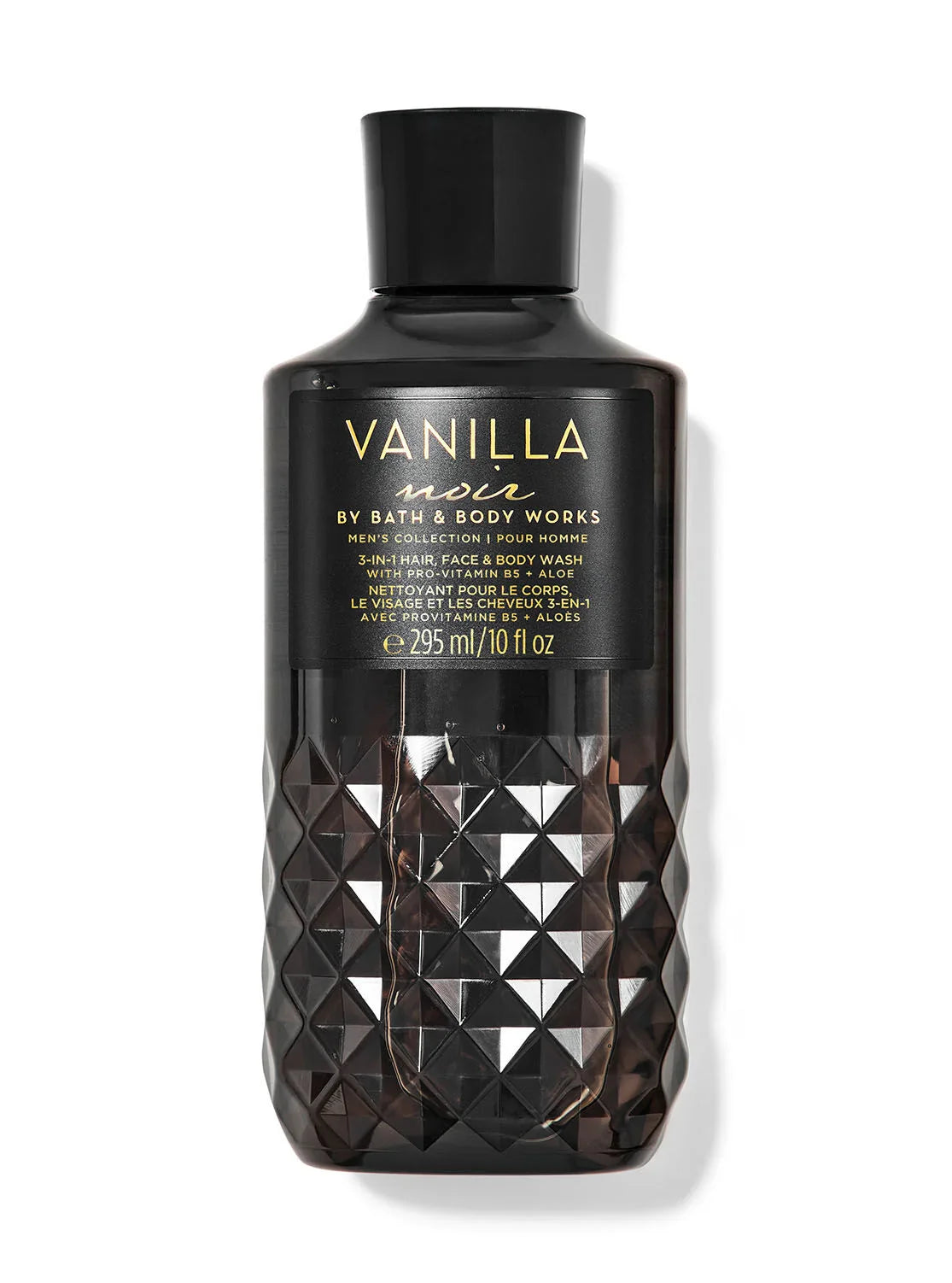 Bath & Body Works Men's Collection Vanilla Noir 3-In-1 Hair, Face & Body Wash