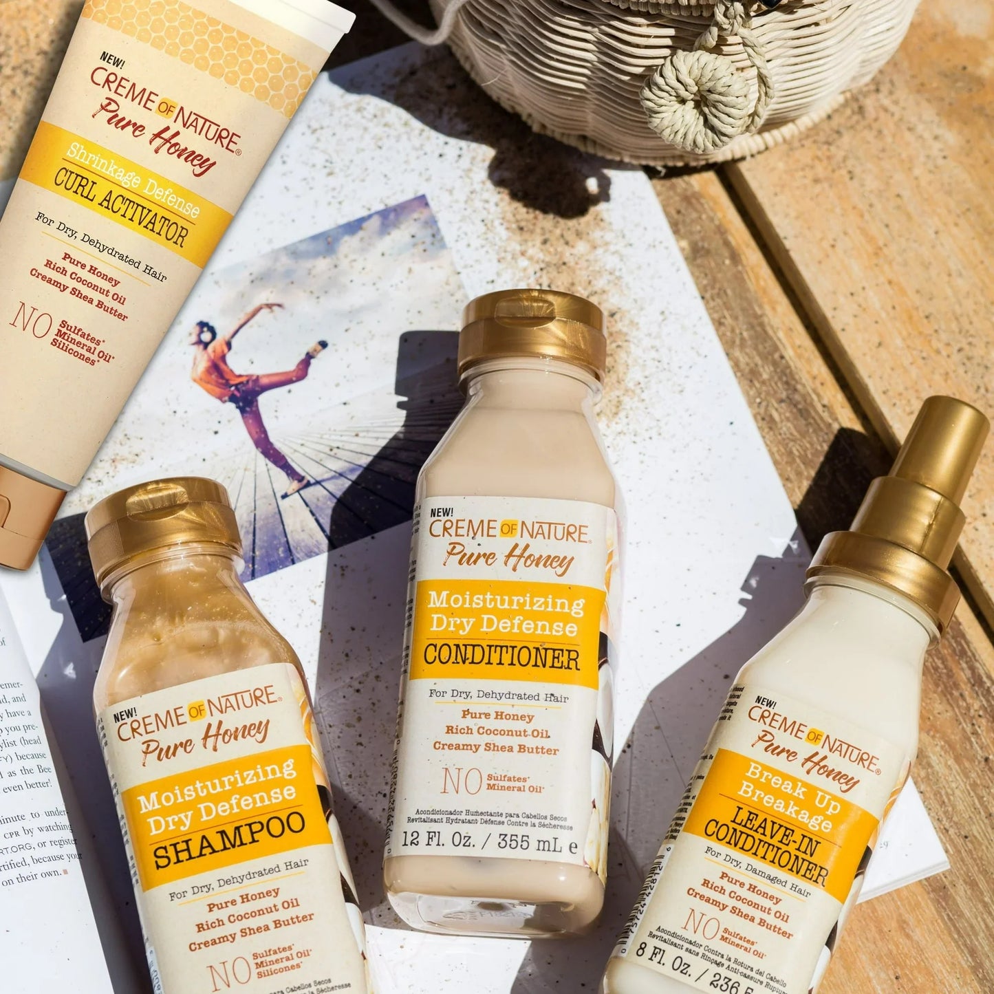 Creme of Nature Curl Activator Styling Cream (Pure Honey)