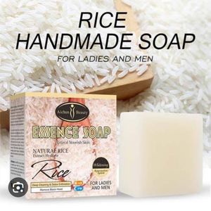🔥 ORDER 1, WE SEND 3 — Aichun Beauty Natural Rice Milk Soap | Brightening + Dark Spots + Smooth Glowing Skin | KSh 1900