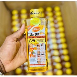 🔥 LIMITED DEAL — VEET GOLD Super Whitening Turmeric Oil | Brightens Skin + Fades Dark Spots & Stretch Marks + Firms with Collagen | KSh 2,200