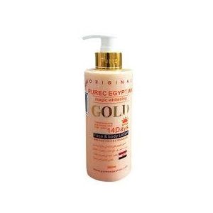 🔥 LIMITED DEAL — Purec Egyptian Magic Whitening Gold Face & Body Lotion | Fades Dark Spots + Brightens Skin + Deep Hydration | KSh 1,800
