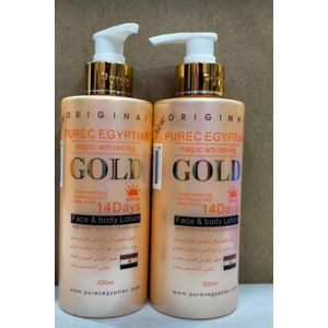 🔥 LIMITED DEAL — Purec Egyptian Magic Whitening Gold Face & Body Lotion | Fades Dark Spots + Brightens Skin + Deep Hydration | KSh 1,800