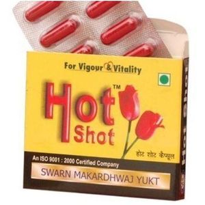 🔥 LIMITED DEAL — Hot Shot Vigor & Vitality Capsules (10 Caps) | Boosts Energy + Stamina + Circulation | KSh 2,500