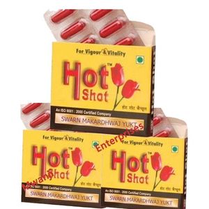 🔥 LIMITED DEAL — Hot Shot Vigor & Vitality Capsules (10 Caps) | Boosts Energy + Stamina + Circulation | KSh 2,500