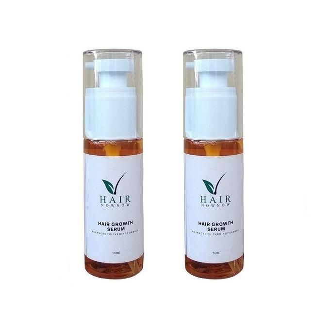 🔥 ORDER 1, WE SEND 2 — Hair Now Now Hair Growth Oil & Serum | Grows Hair Faster + Stops Shedding + Strengthens Roots | KSh 1,800