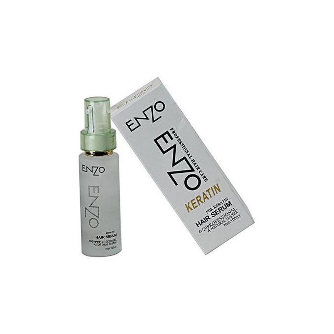 🔥 LIMITED DEAL — Enzo Keratin Hair Serum 100ml | Frizz Control + Repair + Silky Shine | KSh 1800