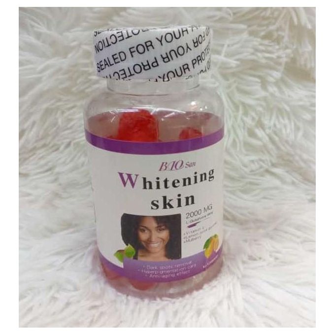 🔥 LIMITED DEAL — Bio San Whitening Skin Gummies | Brighten Skin + Fade Dark Spots + Natural Glow | KSh 2999