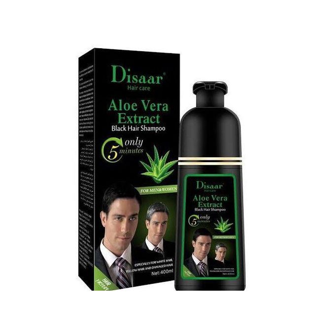 🔥 LIMITED DEAL — Disaar Aloe Vera Black Hair Shampoo | Stops Hair Loss + Restores Dark Shine + Deep Hydration | KSh 2,750