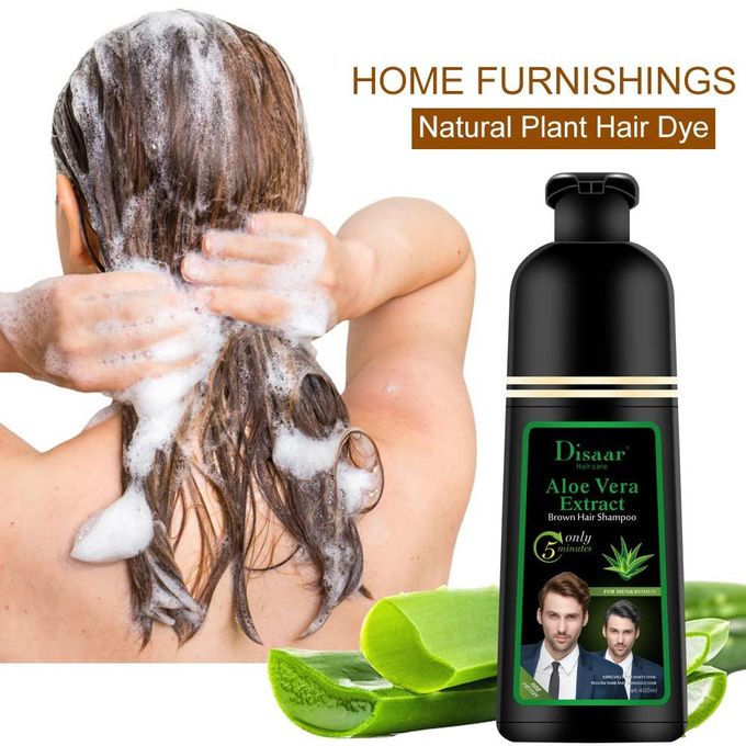 🔥 LIMITED DEAL — Disaar Aloe Vera Black Hair Shampoo | Stops Hair Loss + Restores Dark Shine + Deep Hydration | KSh 2,750