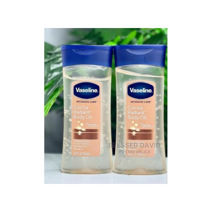 🔥 LIMITED DEAL — Vaseline Cocoa Radiant Body Oil 200ml | Pure Cocoa Butter + Deep Hydration + Radiant Glow | KSh 1800
