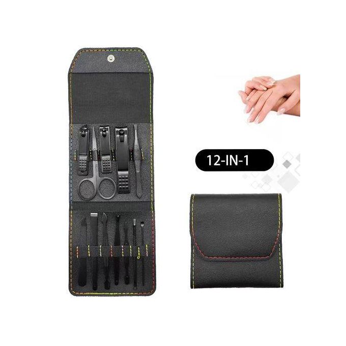 Genera 12pcs Grooming Kit – Ear Pick, Nail Clipper, Cutter & Trimmer Set