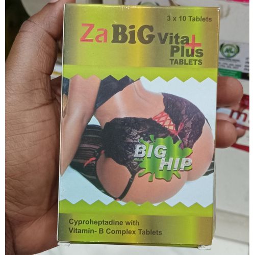 Za Big Vita Plus — Natural Curves Enhancement Tablets | Fuller Hips, Bigger Butt & Breast Support!