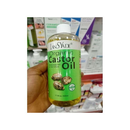 LansYade Organic Castor Moisturizing Oil
