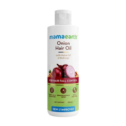 Mamaearth Onion Hair Oil for Hair Regrowth and Hair Fall Control (50ml)