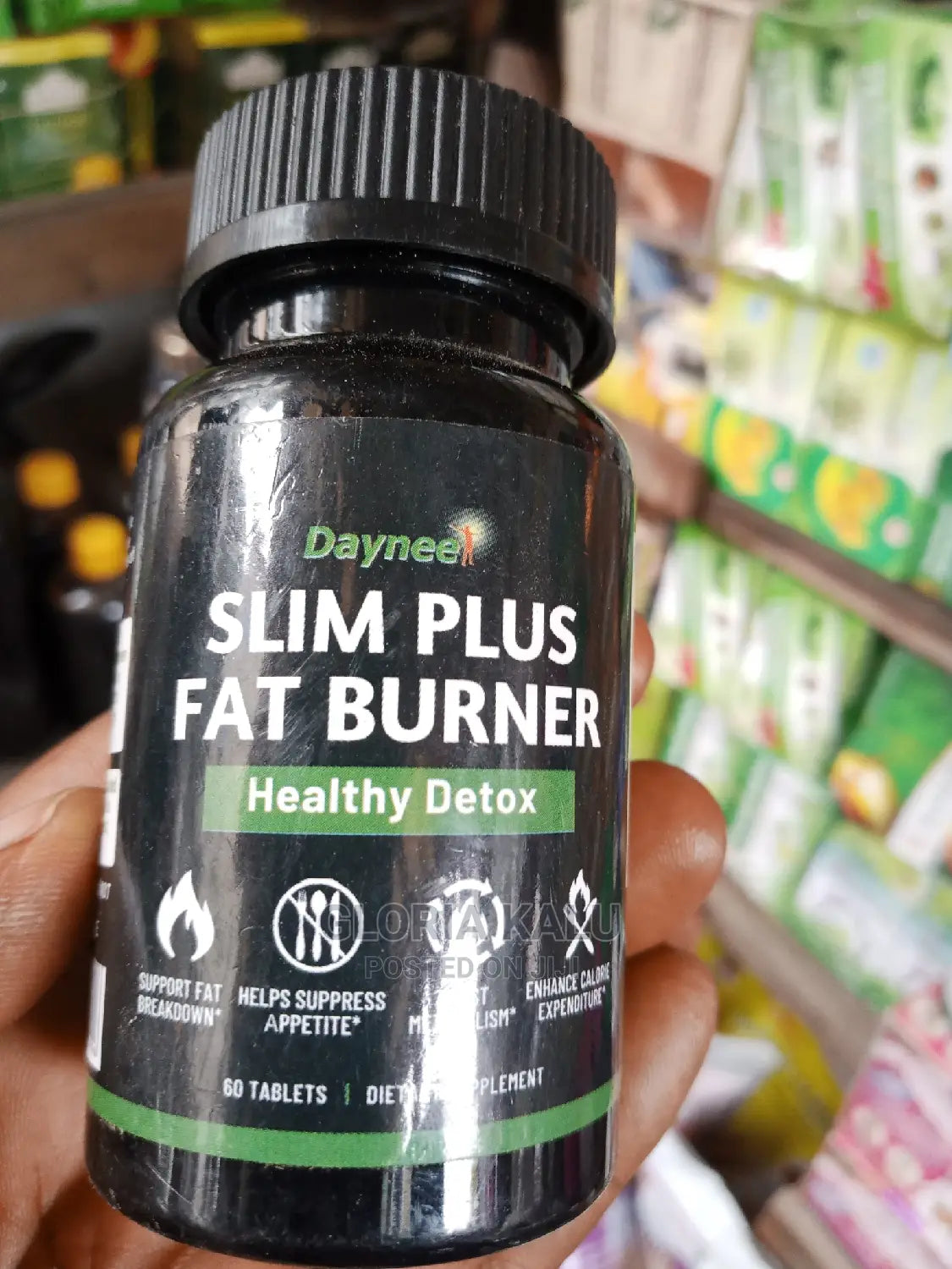🔥 LIMITED DEAL — Daynee Slim Plus Fat Burner 60 Capsules | Burns Stubborn Fat + Boosts Metabolism + Suppresses Appetite | KSh 2,999