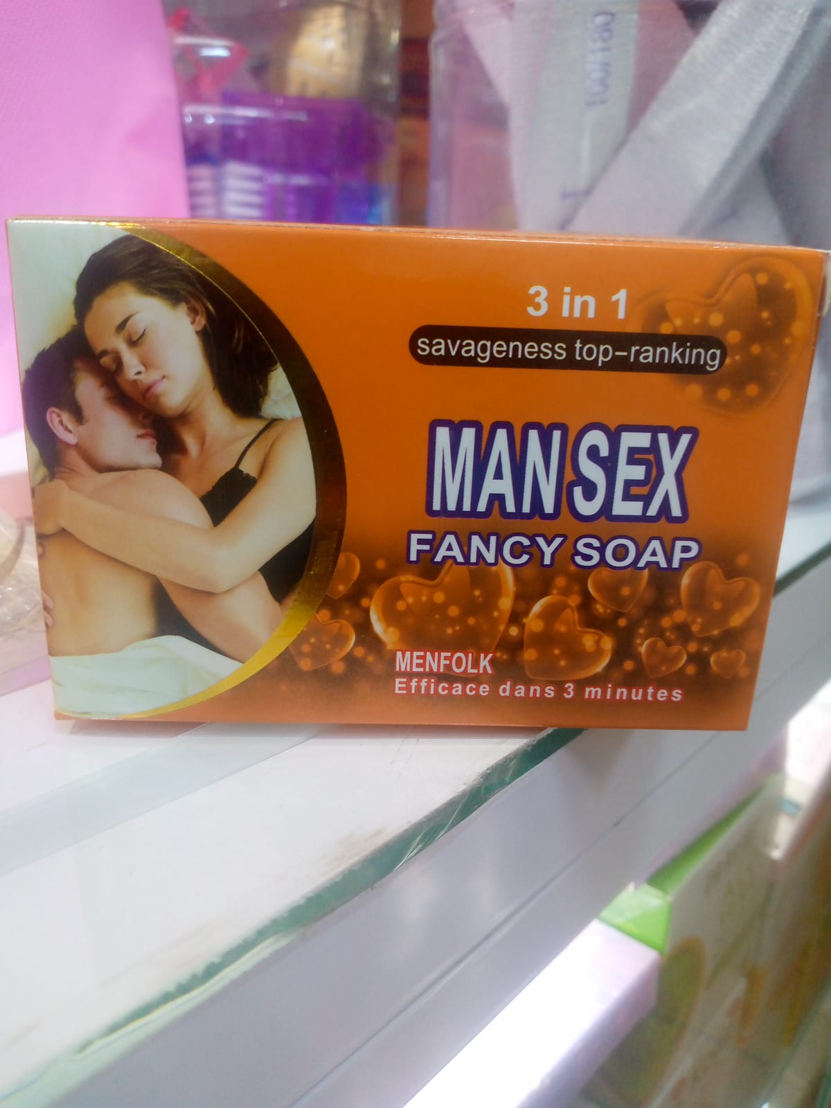 original Herbal 3 in 1 Man Sex Fancy Soap