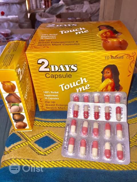 🔥 LIMITED DEAL — Touch Me 2 Days Capsule | Bigger Hips + Fuller Butt + Breast Enhancement | KSh 2,500