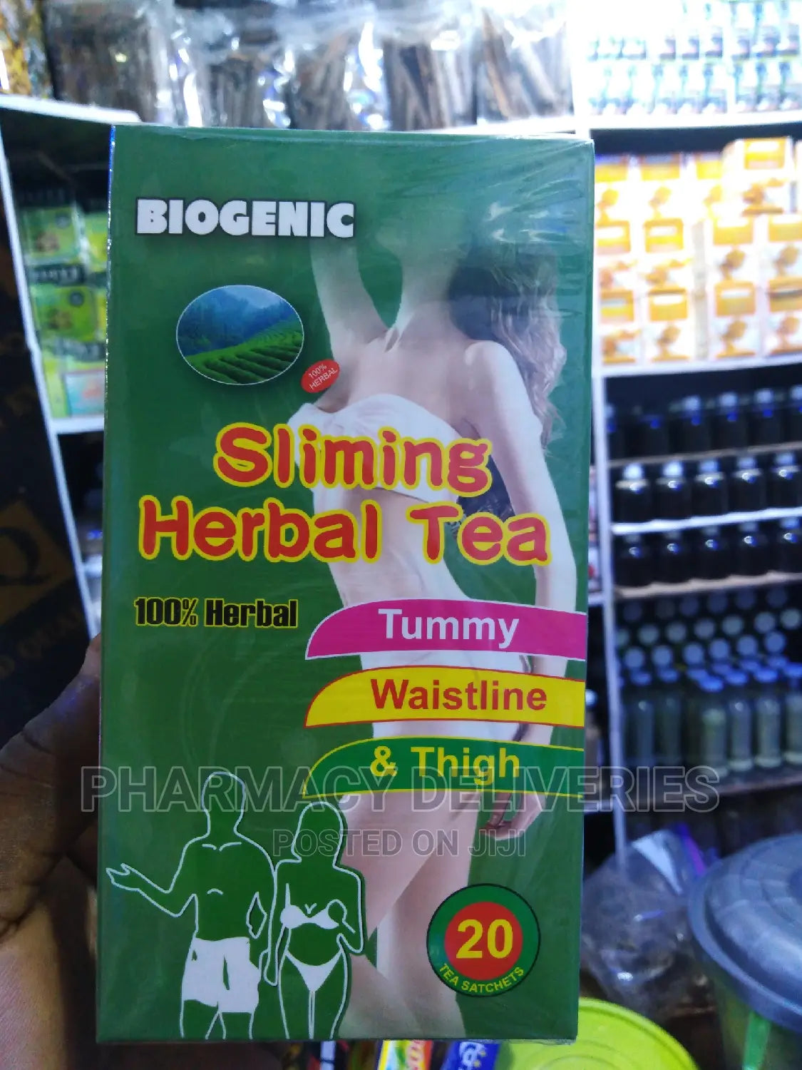 🔥 LIMITED DEAL — Biogenic Slimming Herbal Tea | Tummy + Waistline + Thigh Targeting | Detox + Fat Burn | KSh 2750