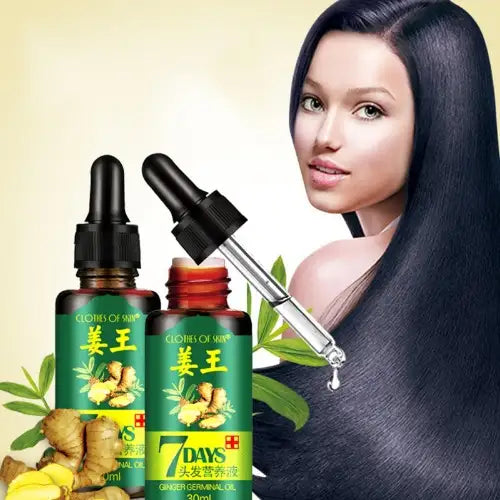 🔥 SALE — 7Days Ginger Hair Growth Oil 30ml | Stop Hair Loss + Regrow in 7 Days | Men & Women | KSh 1,400