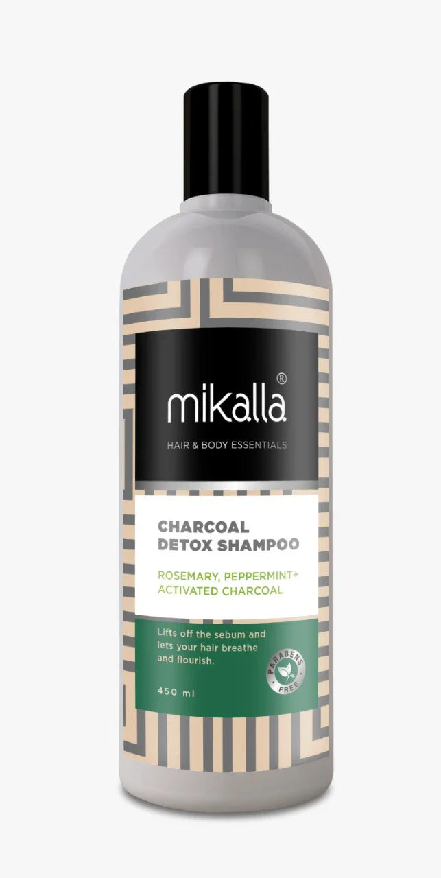 Mikalla Charcoal Detox Shampoo – 500ml
