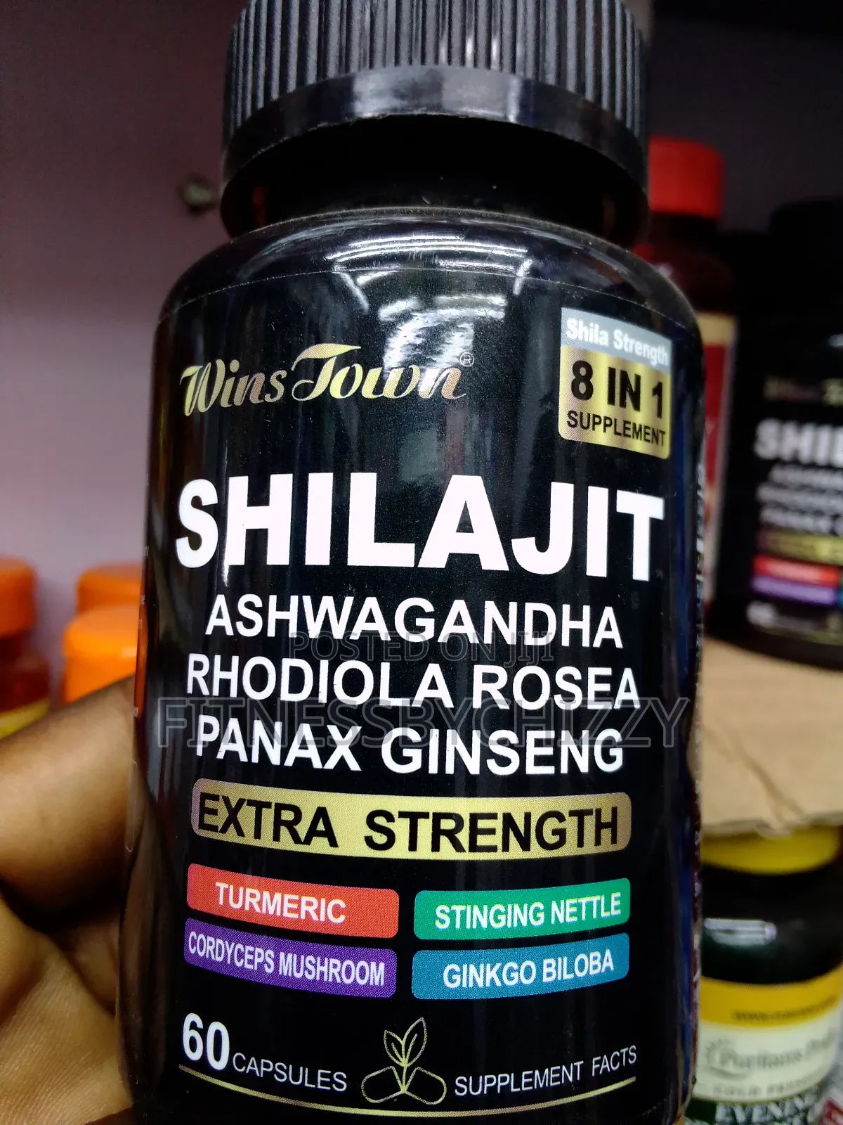 🔥 LIMITED DEAL — Wins Town Shilajit Extra Strength 60 Capsules | Boosts Energy + Builds Stamina + Sharpens Focus | KSh 2,999