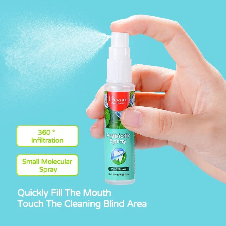 🔥 ORDER 1, WE SEND 2 — Disaar Mouth Probiotic Spray | Kills Bad Breath + Balances Oral Bacteria + Alcohol-Free | KSh 1,600