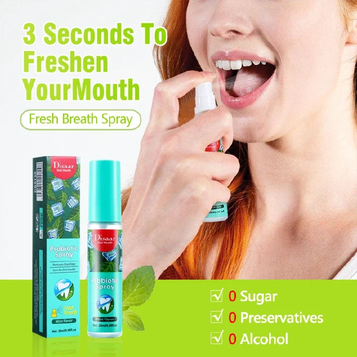 🔥 ORDER 1, WE SEND 2 — Disaar Mouth Probiotic Spray | Kills Bad Breath + Balances Oral Bacteria + Alcohol-Free | KSh 1,600