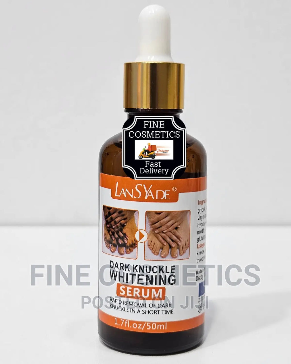 🔥 LIMITED DEAL — LansYade Dark Knuckle Whitening Serum 50ml | Fades Dark Knuckles + Brightens Elbows & Knees + Evens Skin Tone | KSh 1,500
