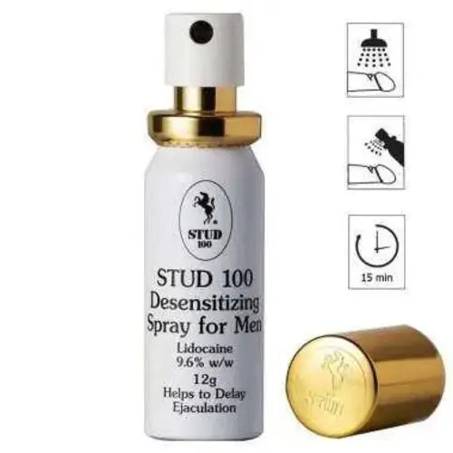 🔥 LIMITED DEAL — STUD 100 Desensitizing Spray | 9.6% Lidocaine + Last Longer + Clinically Proven | KSh 2,200