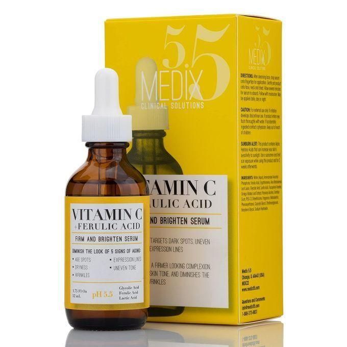 🔥 LIMITED DEAL — Medix 5.5 Turmeric + Vitamin C + Ferulic Acid Glow Serum | Brightening + Anti-Ageing + Acne | KSh 1,800