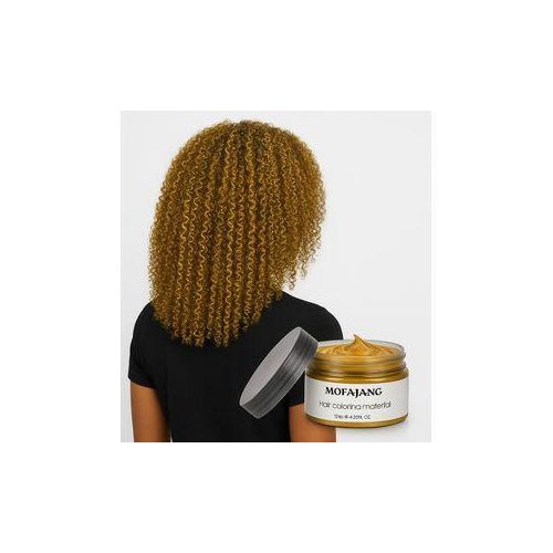 Mofajang Gold Temporary Hair Color Wax- Natural Hairstyle Cream