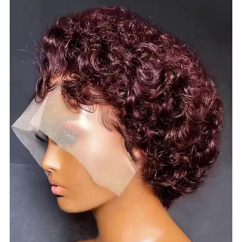 Fashion Classic Water curl human hair frontal glueless wig