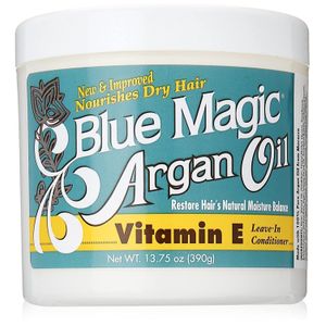 Blue Magic Argan Oil & Vitamin-e Leave-in Conditioner 13.75 Oz