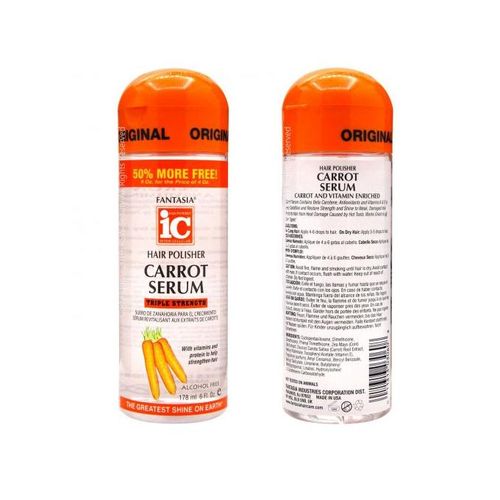 Fantasia Ic Hair Polisher Carrot Growth Serum - 178ml