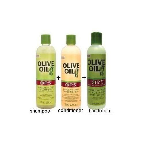 Ors Olive Oil Creamy Aloe Shampoo+Conditioner+Lotion