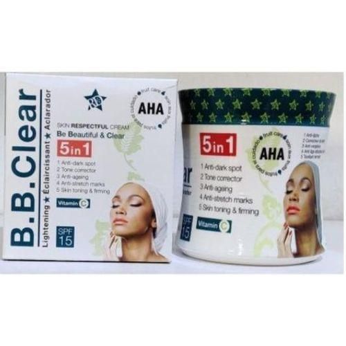 🔥 LIMITED DEAL — BB Clear AHA 5-in-1 Lightening Cream with Vitamin C | Dark Spots + Even Tone + Anti-Aging | KSh 2500