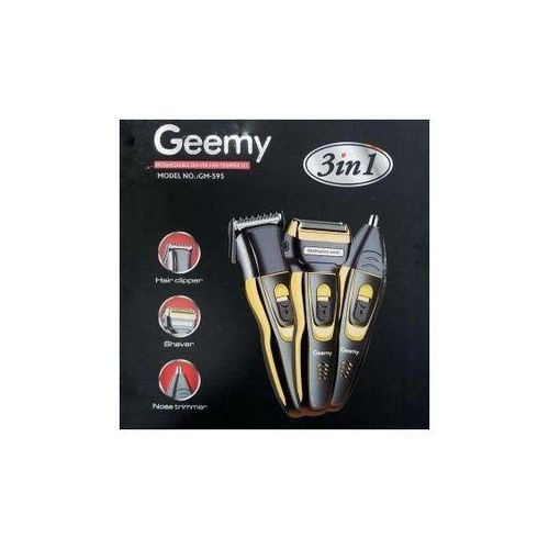 Geemy 3 in 1 Rechargeable Shaver/ hair clippers
