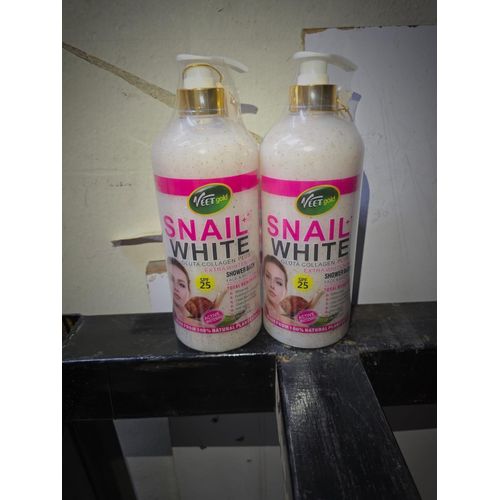 VEET GOLD SNAIL WHITE Gluta Collagen Plus extra whitening shower gel -1000ml