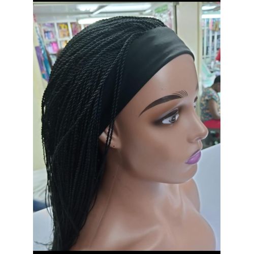 Fashion Classic Twisted Long headband wig