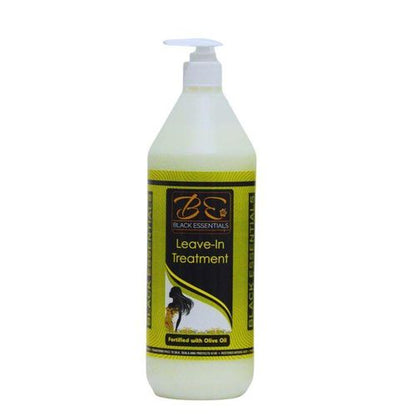BLACK ESSENTIALS Leave In Treatment With Olive Oil