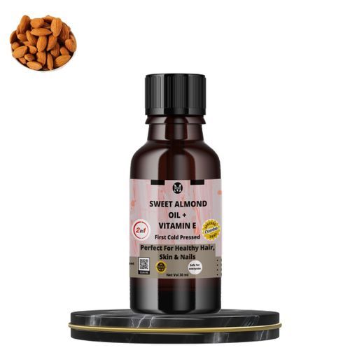 Mekis Sweet Almond & Vitamin E Oil-Lighten Marks,Reduce Puffiness