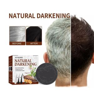 🔥🔥Buy 1 Get 1 extra Free🔥🔥Disaar Ginger Hair Darkening Soap – Organic Gray to Black Hair Restorer & Shampoo Bar