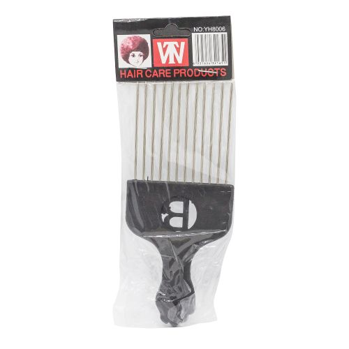 Strong B Afro Metal Comb Wide Toothed- Assorted