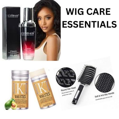 Luodais WIG CARE ESSENTIALS/LUDOIS WIG SERUM,WAX STICK,WIG DETAGLING COMB