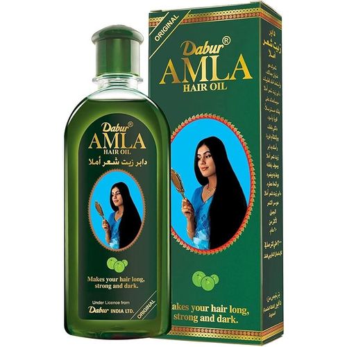 Dabur Amla Hair Oil With 100% Natural Extracts,Nourishment For Long, Strong, & Dark Hair for Men & Women, for Healthy, Moisturized Hair and Scalp (500ml) PLUS A Free Wide-Toothed COMB.