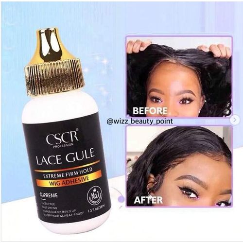 CSCR PROFESSIONAL Lace Glue Extreme Firm Hold Wig Adhesive Supreme - 38ml