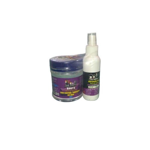 The Roots moulding gel/edge control & hot oil sheen spray