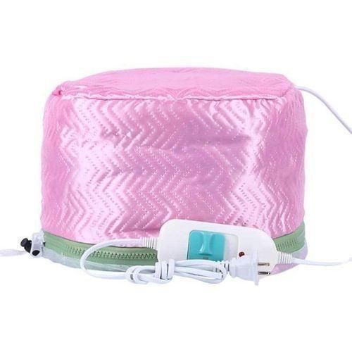 Hair Care Thermal Head Spa Cap Treatment with Beauty Steamer Nourishing Heating Cap - Pink